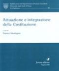 Attuazione e integrazione della costituzione