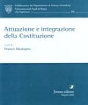 Attuazione e integrazione della costituzione
