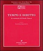 Tempo e diritto. In memoria di Paolo Vitucci