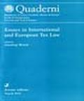 Essays in International and European Tax Law
