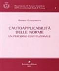 L'autoapplicabilità delle norme. Un percorso costituzionale