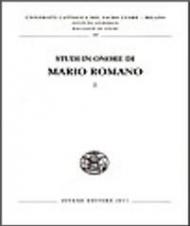 Studi in onore di Mario Romano