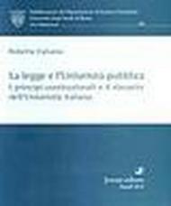 La legge e l'Università pubblica. I principi costituzionali e il riassetto dell'Università italiana