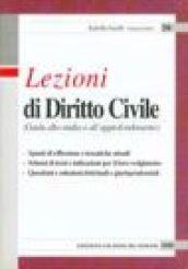 Lezioni di diritto civile. Guida allo studio e all'approfondimento