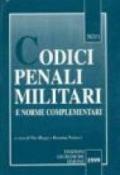 Codici penali militari e norme complementari