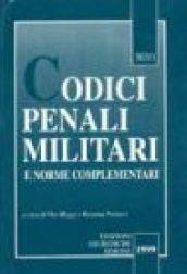 Codici penali militari e norme complementari