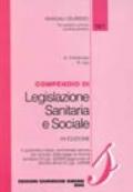 Compendio di legislazione sanitaria e sociale