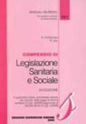 Compendio di legislazione sanitaria e sociale