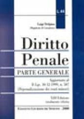 Diritto penale. Parte generale