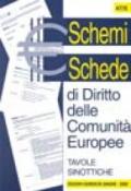 Schemi e schede di diritto delle comunità europee