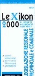 Legislazione regionale, provinciale e comunale