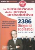 La simulazione della prova preselettiva del concorso per 2386 dirigenti scolastici