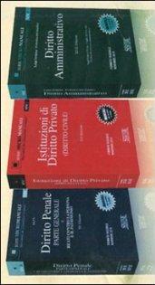 Diritto penale-Istituzioni di diritto privato-Diritto amministrativo (3 vol.)