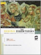 Nuovo millennio. Con Antologia della Divina Commedia. Per le Scuole superiori. Con espansione online