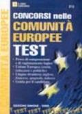 Concorsi nelle comunità europee. Test