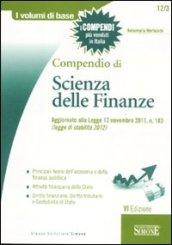 Compendio di scienza delle finanze