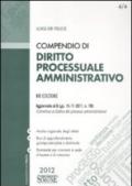 Compendio di diritto processuale amministrativo