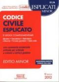 *E1/A CODICE CIVILE 2012 Esplicato Minor