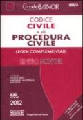 *504/4 CODICE CIVILE E DI PROCEDURA CIVIE 2012 e leggi complementari POCKET