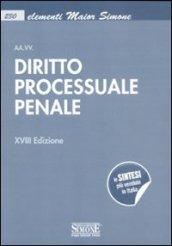 *230 DIRITTO PROCESSUALE PENALE 2012