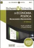 Schemi & schede di economia politica. Microeconomia e macroeconomia