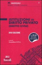 *5 ISTITUZIONI DI DIRITTO PRIVATO (Dirito civile)