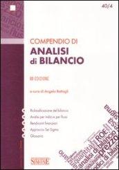 40/4 COMPENDIO DI ANALISI DI BILANCIO Riclassificazione del bilancio - Analisi per indici e per flussi