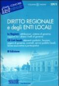 Diritto regionale e degli enti locali