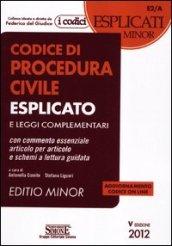 Codice di procedura civile esplicato. Ediz. minor