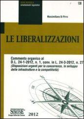 Le liberalizzazioni