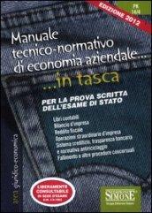 Manuale tecnico-normativo di economia aziendale