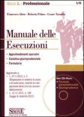 Manuale delle esecuzioni. Con CD-ROM