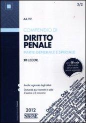 Compendio di diritto penale. Parte generale e speciale