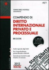 Compendio di diritto internazionale privato e processuale