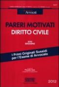 Pareri motivati. Diritto civile