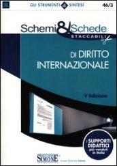 Schemi & schede di diritto internazionale