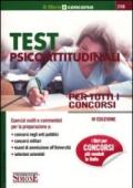 Test psicoattitudinali per tutti i concorsi