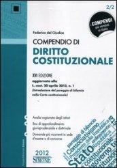 Compendio di diritto costituzionale