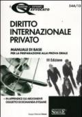 Diritto internazionale privato. Manuale di base per la preparazione alla prova orale