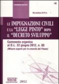 Le impugnazioni civili e la «legge Pinto» dopo il «decreto sviluppo»