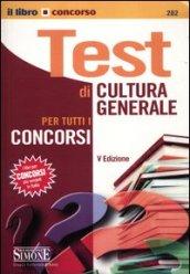 I test di cultura generale per tutti i concorsi