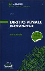 Diritto penale. Parte generale