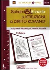 Schemi & schede di istituzioni di diritto romano