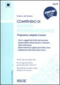 Compendio di diritto internazionale. Programma completo di esame