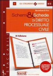 Schemi & schede staccabili di diritto processuale civile