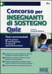 Concorso per insegnanti di sostegno. Quiz