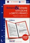 Schemi & schede di istituzioni di diritto privato