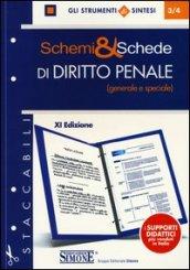 Schemi e schede di diritto penale (generale e speciale)