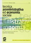 Tecnica amministrativa ed economia sociale. Con e-book. Con espansione online.