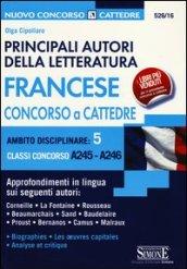 Principali autori della letteratura francese. Concorso a cattedre. Ambito disciplinare 5. Classi concorso A245-A246